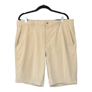 FootJoy Lightweight Performance 9" Inseam Golf Shorts • Size 36 • Khaki